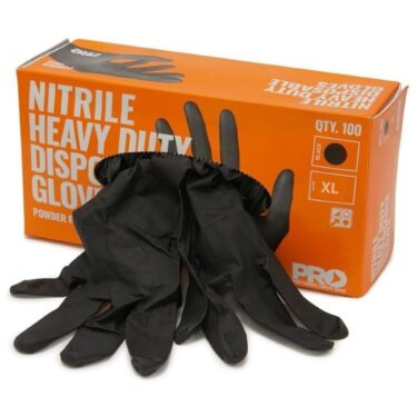 GANT NITRILE NOIR BTE DE 100 (XL)