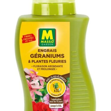 MASSO ENG LIQ GERANIUMS & PL.FLEURIES 350ML