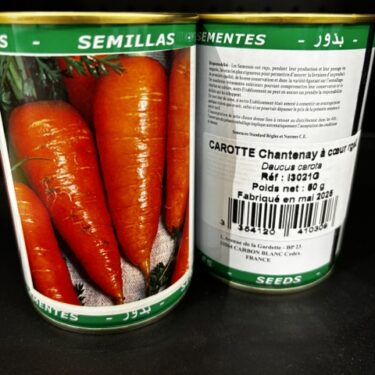 30 CAROTTE CHANTENAY A COEUR ROUGE 2 BOITE 50G