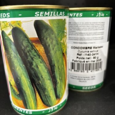 140 CONCOMBRE MARKETER BOITE METAL 50G