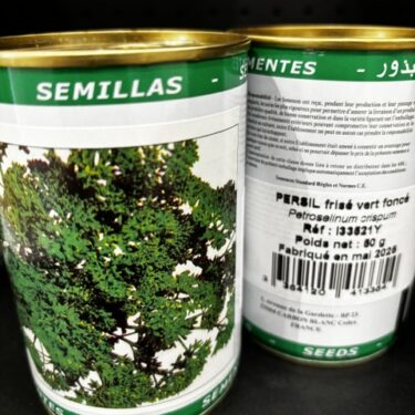 335 PERSIL FRISE VERT FONCE BOITE 50G
