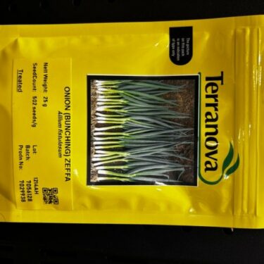 TNZ OIGNON VERT ZEFFA 25G (1214AH)